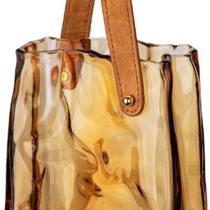 Glass-Purse-Vase-Amber