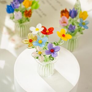 Hand-Blown-Artificial-Flower-Bouquet