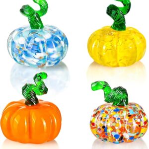 Hand-Blown-Glass-Pumpkin-Decorations